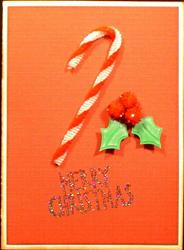 Candy Cane Card
