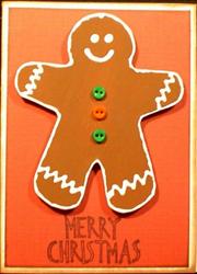 Gingerbread Man Cookie